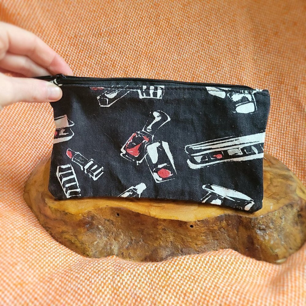 Sephora Travel Zip Up Small Makeup Bag